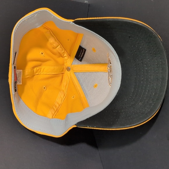 Reebok Fitmax 70,NHL Boston Bruins Men's Yellow Fitted Hat,S/M. - Picture 6 of 9